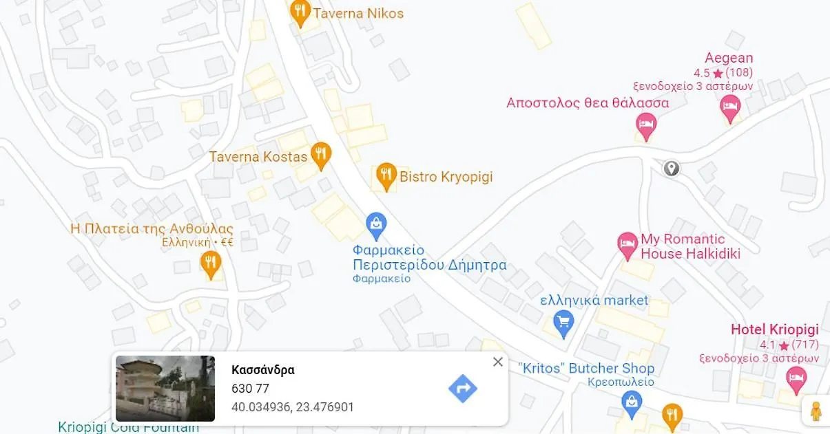 Kriopigi Apartments